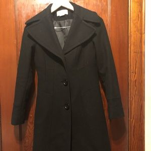 Michael by Michael Kors black coat size 4